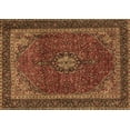 thumbnail image 1 of Ahgly Company Indoor Rectangle Medallion Brown Traditional Area Rugs, 2' x 4', 1 of 4