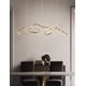 thumbnail image 2 of Candil Moderno 5 Aros Palm Dorado Iluminacion Luz Vic, 2 of 3