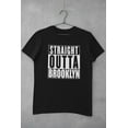 thumbnail image 5 of Old Glory Mens Straight Outta Brooklyn Short Sleeve Graphic T Shirt, 5 of 6