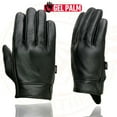 thumbnail image 5 of Milwaukee Leather MG7510 Men's Black Leather Gel Padded Palm Short Wrist Motorcycle Hand Gloves W/ ‘Full Panel Cover’ X-Large, 5 of 8