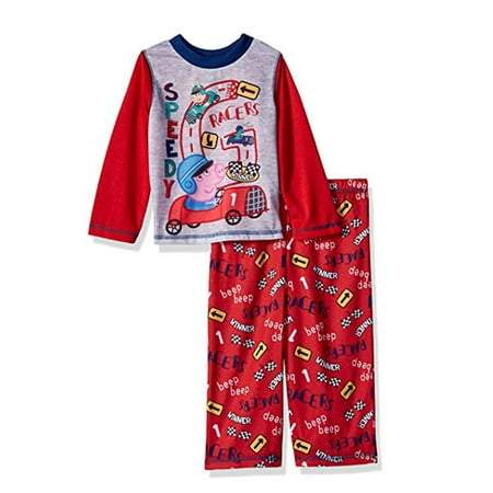 - Peppa Pig Boys' Toddler George 2 Piece Jersey Sleep Set