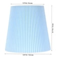 thumbnail image 3 of HEALEEP Bedside Lamp Shade Lampshade Blue Cloth 1Pcs Simple Minimalist Bedroom, 3 of 8