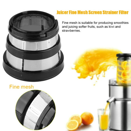 Ymiko Slow Juicer Fine Mesh Screen Strainer Filter Small Hole for Hurom HH-SBF11 HU-19SGM Parts, Juicer Strainer, Juicer