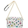 thumbnail image 2 of FORMRS Women Crossbody Purse with Chain Strap Vegan Leather Shoulder Handbag, Green Stars, 2 of 7
