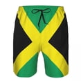 thumbnail image 2 of Men's quick-drying beach swimsuit Rasta flag breathable shorts sexy summer, 2 of 6