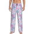 thumbnail image 1 of Fotbe Tie Dye Pantalones de Pijama para Hombre, Pantalones de Dormir, Pantalones de Casa con Cintura Ajustable y Bolsillos-XX-Large, 1 of 6