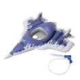 thumbnail image 4 of Flotador inflable con forma de avión para piscina, regalo para nadar en verano en el lago, para niños y niñas. Un jugador, 4 of 9