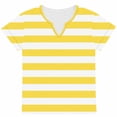 thumbnail image 4 of KyCheLot Womens Print Short Sleeve Tops Casual V Neck Stretchy Pullover Lightweight Daily Tshirts Work, 4 of 6