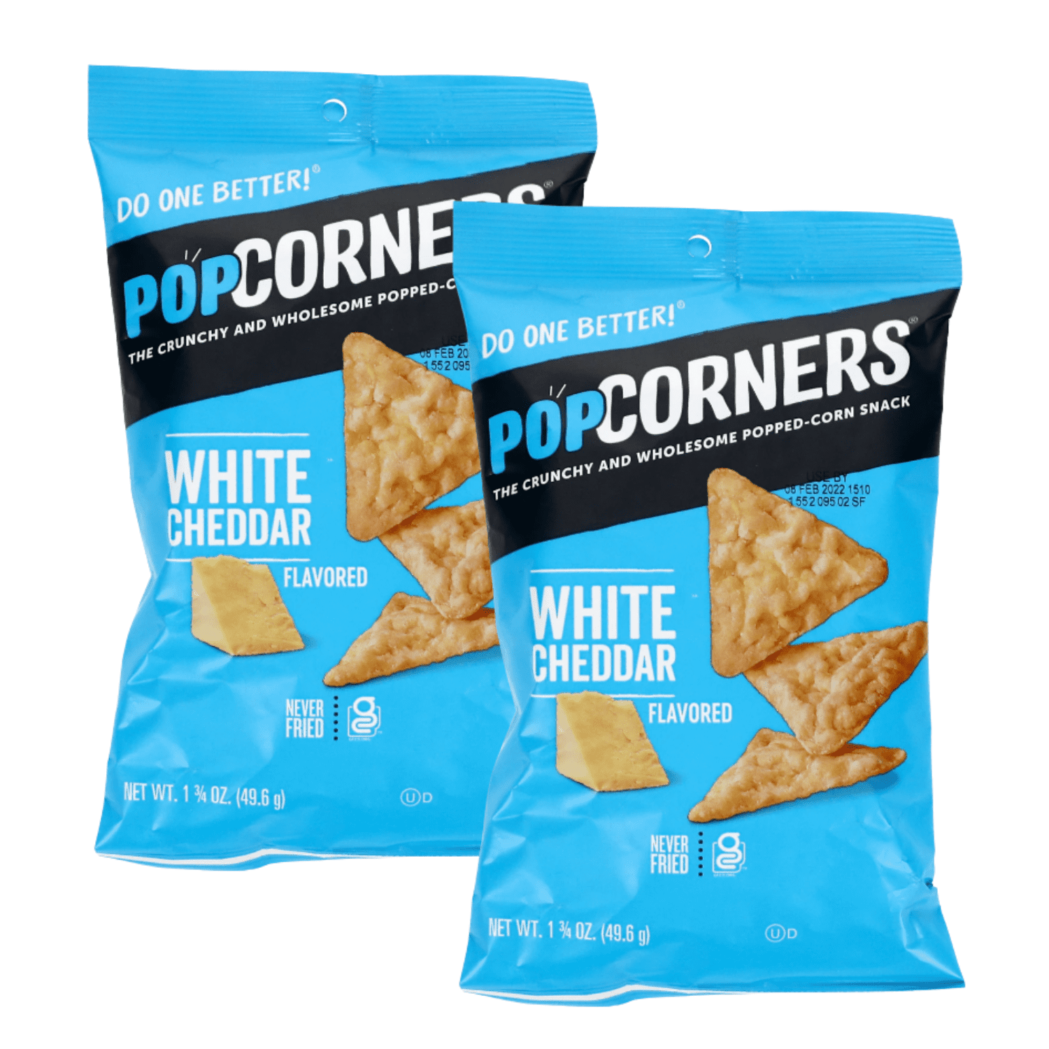 Popcorners Snack Pack, White Cheddar Flavor Chips, Gluten Free, No Artificial Flavors or Colors