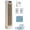 White*1, variant on 2026 New Cooling Ace Portable Air Conditioner Fan 3 Speeds LED Touch Screen USB Charging Bedroom Office Home Quiet Healthy Cool Down Natural Enjoy Quick Portable Air Conditioner(Gray*1)