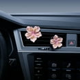 thumbnail image 7 of Gnmfd 2pcs Flower Car Perfume Clip Air Freshener, Peach Blossom Scent Diffuser for Car Vent, Aromatherapy Car Interior Decoration, Dashboard Accent, Gift for Car Lovers, Holiday, 7 of 7