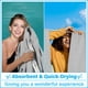 thumbnail image 4 of Toalla de playa Vikumond Cloud Grey Algodón Oversized XXL, 4 of 7