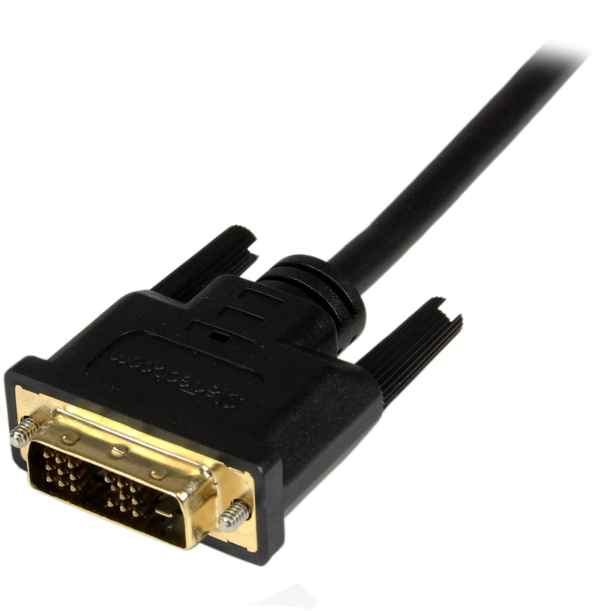 StarTech 2m Mini HDMI Male to DVI-D Male Cable, 30 AWG