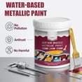 thumbnail image 2 of Rust Removal Converter Metallic Paint - Rust Converter & Remover for Metal ,Black,300g, 2 of 8