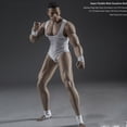 thumbnail image 3 of Vogacara 1 Juego de figuras de acción a escala 1/6, modelo de cuerpo musculoso exquisito, figuras de hombre desmontables únicas, accesorio de Muñecas y casas de muñecas, 3 of 6
