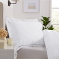 thumbnail image 2 of Great Bay Home Crushed Microfiber Reversible Reversible Quilt Set With Shams  (King, White), 2 of 6