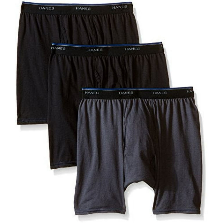 Hanes Men s FreshIQ ComfortBlend Boxer Brief X Large Assorted