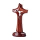 thumbnail image 1 of Estatua de cruz de Jesús Crucifijo de interior con base Decoración Adorno de mesa de madera L, 1 of 9