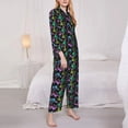 thumbnail image 3 of Haiem Snails 1 Pattern Women’s Long-sleeve Sleepwear,Sleepwear Set,2-piece Loungewear Set,Soft PJs Comfy Nightwear with Pockets-X-Large, 3 of 7