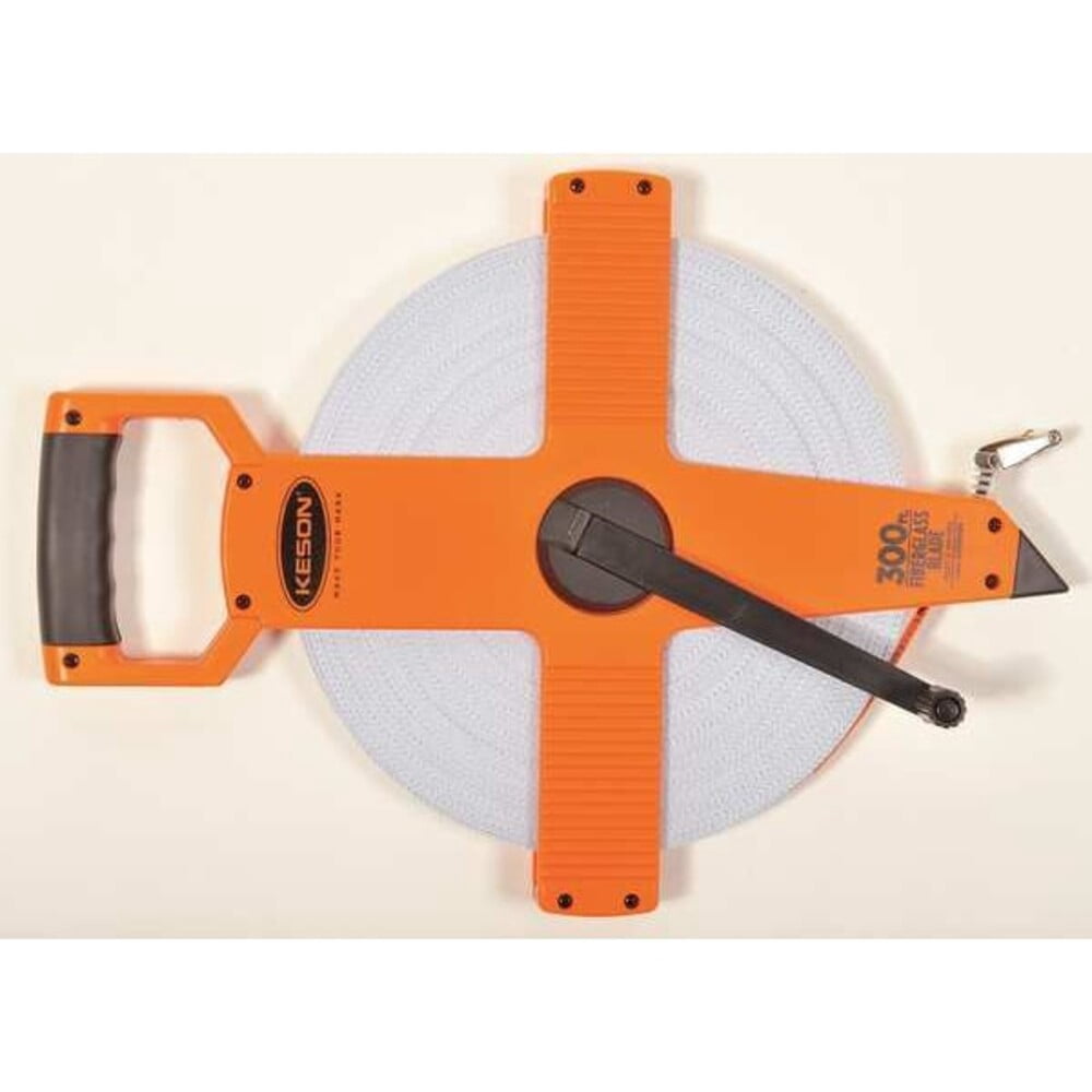 Keson 300 ft Tape Measure, 1/2 in Blade OTR-18-300