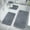 Dark Gray, variant on KCEHTA Bathroom Rugs Sets 4 Pieces Ultra Plush Washable Bath Rug Set Non-Slip Absorbent Bath Mats