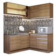 thumbnail image 1 of Cocina Integral de Esquina 329cm Glamy Madesa 02 Marrón, 1 of 5