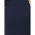 thumbnail image 5 of INSPIRE CHIC Women's Halter Neck Dresses Sleeveless Formal Cocktail Midi Dress XL Dark Blue, 5 of 6
