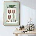 thumbnail image 5 of Festive Front Door IV - Framed Gallery Wrapped Holiday Canvas - 17 x 25 - Gold Frame, 5 of 8
