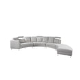 thumbnail image 1 of Velago ROSSINI Modern Polyester Circular Sectional Sofa, 1 of 5