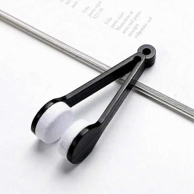 Microfiber Eyewear Cleaning Tool, Dual-Sided Brush for Glasses, Soft and Effective Lens Wiping Solution