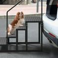 thumbnail image 4 of RV Steps with Handrail, RV Step Stool, Portable Pool Ladder, Heavy Duty Ladder Shelf Outdoor Mobile Home Stairs for Camper/Porch/SPA Pool/Pet Stairs, 4 of 6
