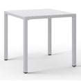 thumbnail image 4 of WestinTrends Playa 31.5" Iron Metal Frame Outdoor Square Patio Dining Table, Gray, 4 of 16