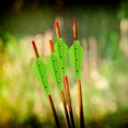 thumbnail image 2 of 12pcs Arrow Nocks Plastic Nocks Replacement Arrow Tail Glue On 7mm Arrow Shaft Archery Nocks for DIY Arrows End Accessory, 2 of 8