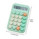 thumbnail image 3 of Fiudx Mini Calculadora Digital, Pantalla Lcd de 8 Dígitos, Diseño de Teclas Redondas, Agarre Cómodo, Elegante Diseño Degradado, Batería de Larga Duración, Uso Doméstico y Escolar, Tamaño Portátil, No, 3 of 7