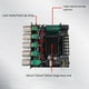thumbnail image 5 of MóDulo de Placa Amplificadora de Potencia Digital Bluetooth de 2,1 Canales Amplificador de Alta Potencia de 50Wx2+100W de Alto/Graves, 5 of 5