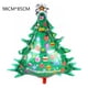 thumbnail image 4 of Globos navideños para decoración, muñecos de nieve navideños grandes, bolas de aluminio para árbol, globos de aire, regalos para fiestas navideñas, suministros, 4 of 5
