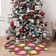 thumbnail image 5 of Picia Cute Elephants Print Christmas Tree Skirt , Christmas Tree Skirt Ornaments for Merry Christmas Holiday Party Decorations Indoor Outdoor-30", 5 of 7