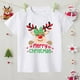 thumbnail image 5 of Camiseta con estampado de ciervos de Feliz Navidad para niños, ropa de fiesta navideña para niños y niñas, camiseta de vacaciones para niños, camiseta de manga corta para niños, 5 of 5