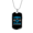 Military Chain (Gold), variant on To My Husband Husband Warrior Blue Dog Tag Necklace Stainless Steel 24" Chain Silver Tone or Gold Tone