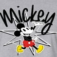 thumbnail image 3 of Mickey & Friends - Mickey Sketch - Juniors Cropped Cotton Blend T-Shirt, 3 of 5