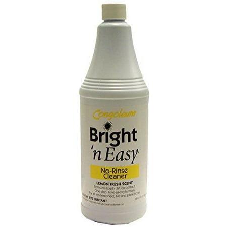 Congoleum Bright N Easy No Rinse Cleaner 32 Ounce Bottle