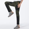 thumbnail image 3 of Pantalones elásticos de carga para exteriores de otoño para hombre, resistentes al viento, impermeables, resistentes al desgaste, transpirables, de secado rápido, pantalones de montañismo con costuras, 3 of 5