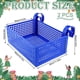 thumbnail image 3 of Fiudx Cesta de Piscina, Soporte de Almacenamiento Plegable, Cesta de Plástico Pp Resistente, Organizador de Piscina de Gran Capacidad, Conveniencia para El Nadador, Uso Junto a La Piscina, Diseño de, 3 of 7