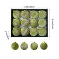 thumbnail image 3 of hulanddfd Christmas Tree Ball Ornament Set - 12Pcs Light Green Shatterproof Xmas Hanging Balls, Christmas Hanging Pendant for Tree Wreath and Wedding Holiday Party Decor 8cm/3.15", 3 of 6