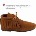 thumbnail image 2 of Minnetonka Women's Suede Classic Fringe Hardsole Boot, 2 of 7
