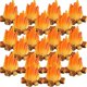 thumbnail image 3 of 20pcs Mini Fake Fire Models for Garden Landscaping Decoration – Realistic Campfire Props for DIY Micro Landscape and Creative Projects, 3 of 5