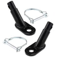 thumbnail image 3 of 2Pcs Iron Bike Hitch Drawing Head Replacement Trailer Coupler Metal Bike Trailer Hitch Attachment, 3 of 5