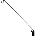 thumbnail image 4 of SNYNUXX Heavy Duty Extended Reach Wall Mounted Deck Hook Wall Pole, Wall Bracket Direction and Length Adjustable Plant Bracket for Bird Feeders, Planters, Suet Baskets, Lanterns, Wind Chimes,Black, 4 of 10