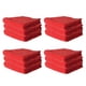 thumbnail image 1 of Toalla para platos de descontaminación fuerte de 12 piezas Toalla de limpieza de microfibra antiadherente para el hogar para la cocina (rojo), 1 of 5