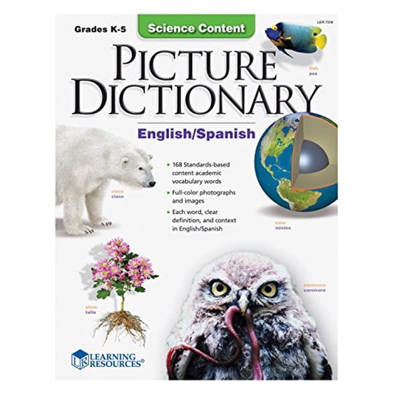 Pre-Owned Science Content Picture Dictionary, Grades K-5 (English/Spanish) Paperback, 9781569112748, 1569112746, Paperback,